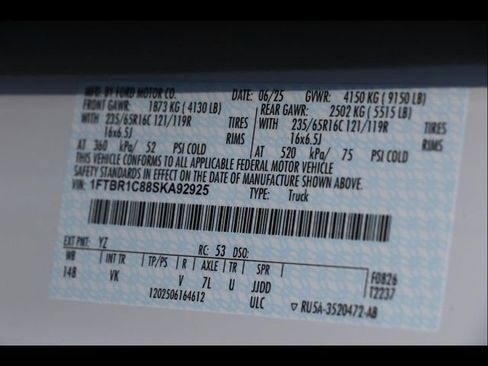 New 2025 Ford Transit 250 148 Medium Roof w/ Load Area Protection Package image 32