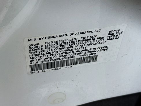 Used 2018 Honda Pilot EX-L image 40