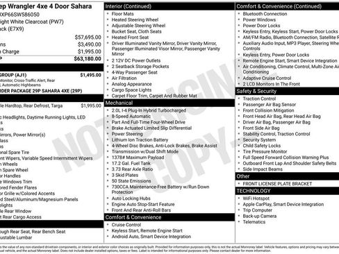 Used 2025 Jeep Wrangler Unlimited Sahara w/ Safety Group image 36