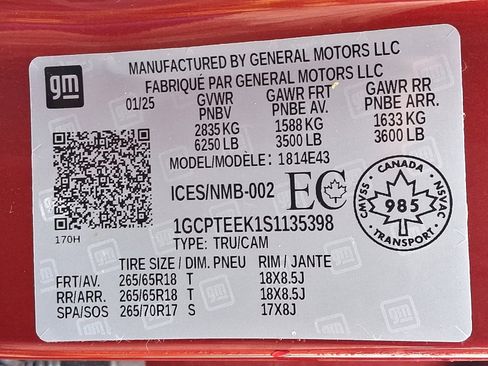 Used 2025 Chevrolet Colorado Trail Boss image 28