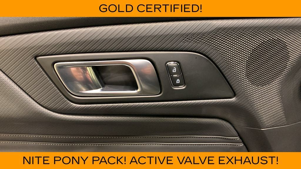 Certified 2025 Ford Mustang GT Premium w/ Mustang Nite Pony Package RWD image 20