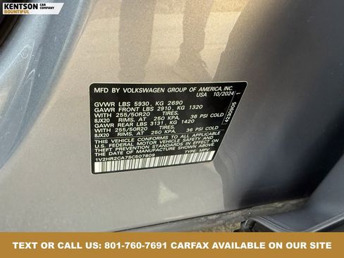 Used 2025 Volkswagen Atlas SE image 39