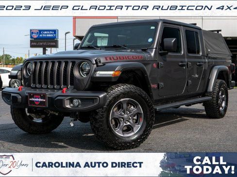 Used 2023 Jeep Gladiator Rubicon w/ LED Lighting Group image 1