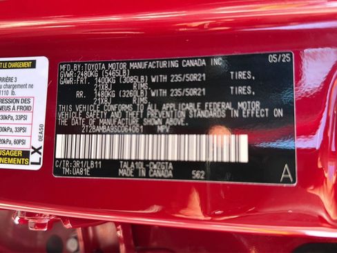 Certified 2025 Lexus RX 350 Premium Plus w/ Convenience Package FWD image 43