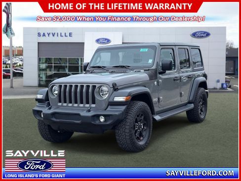 Used 2020 Jeep Wrangler Unlimited Sport S AWD/4WD image 1