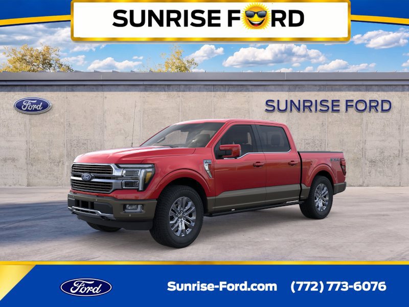 New 2026 Ford F150 King Ranch w/ Equipment Group 601A High AWD/4WD 360° Tour