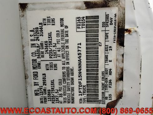 Used 1992 Ford F150 2WD Regular Cab image 16