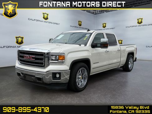 Used 2015 GMC Sierra 1500 SLT w/ SLT Crew Cab Value Package RWD image 1