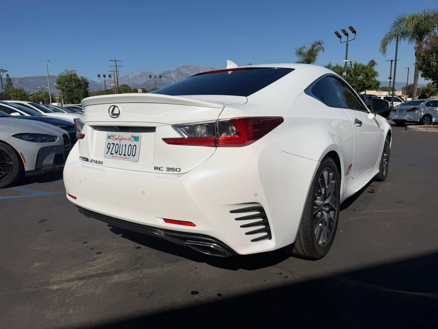 Used 2015 Lexus RC 350 w/ F Sport w/Summer Tires RWD image 7
