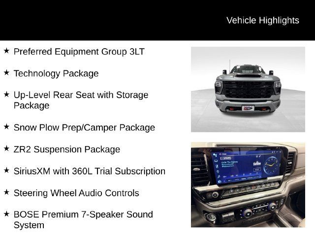 Certified 2025 Chevrolet Silverado 2500 ZR2 w/ Technology Package AWD/4WD image 16