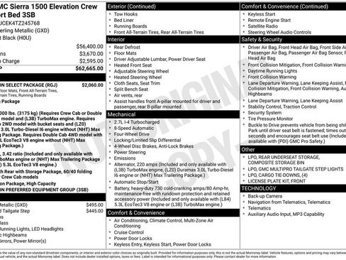 New 2026 GMC Sierra 1500 Elevation w/ Elevation Select Package image 6