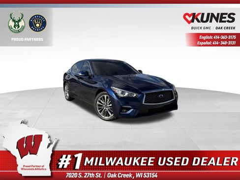 Used 2022 INFINITI Q50 Luxe w/ Cargo Package AWD/4WD image 1