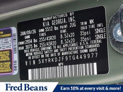 New 2026 Kia Sorento SX Prestige image 19