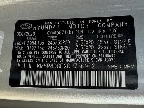 Used 2024 Hyundai Palisade SEL AWD/4WD image 30