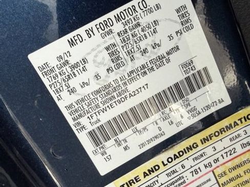 Used 2013 Ford F150 XLT w/ Luxury Equipment Group image 4