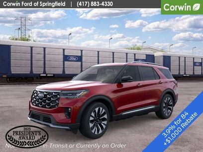 New 2026 Ford Explorer Platinum