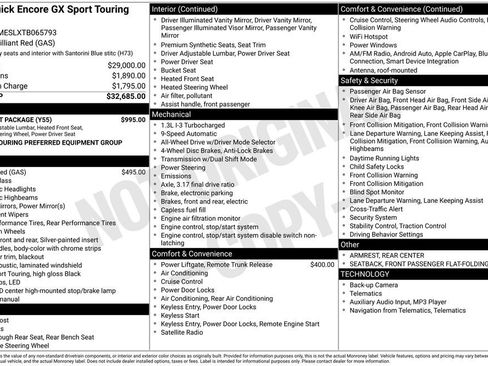 New 2026 Buick Encore GX Sport Touring w/ Comfort Package image 44
