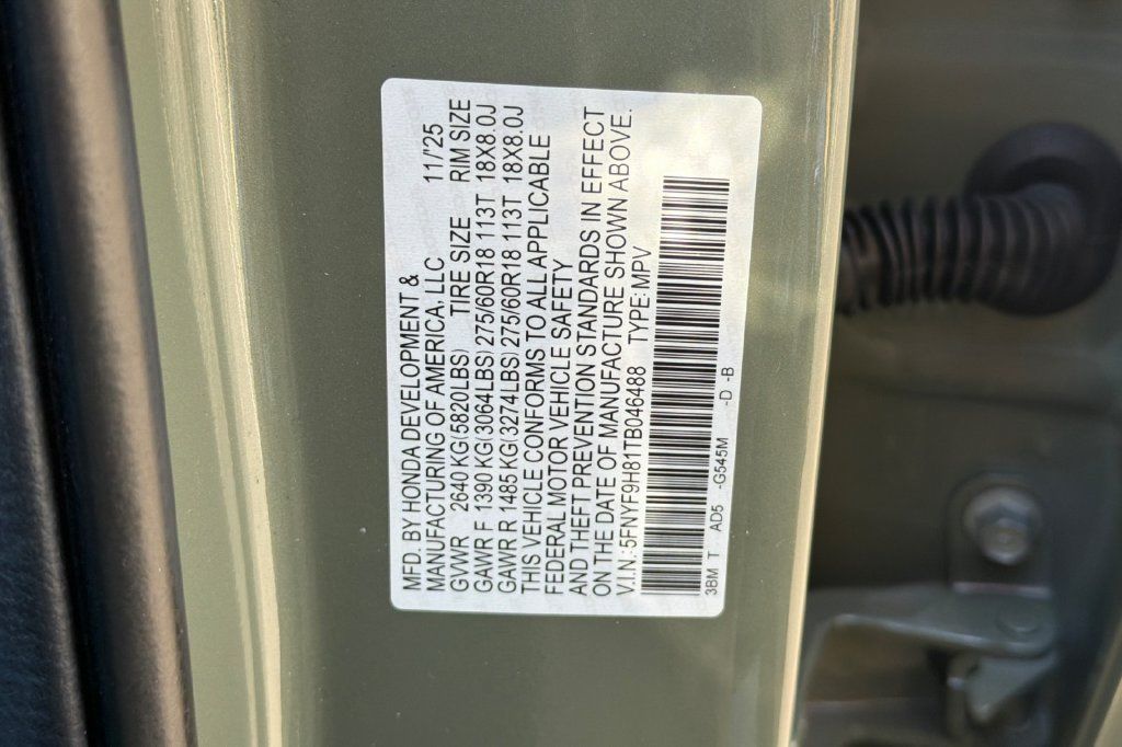 Used 2026 Honda Passport TrailSport Elite image 30