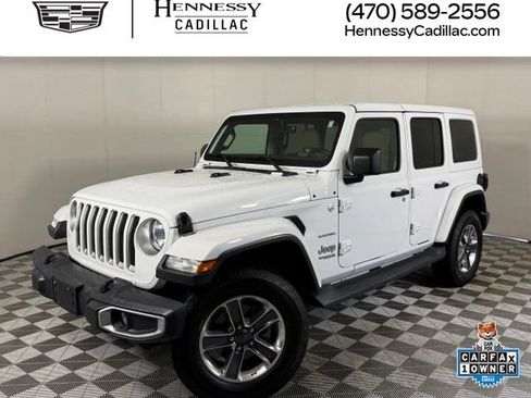 Used 2019 Jeep Wrangler Unlimited Sahara AWD/4WD image 1