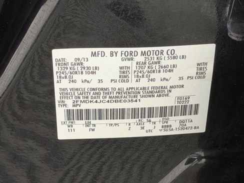 Used 2013 Ford Edge SEL w/ Class II Trailer Tow Pkg AWD/4WD image 22