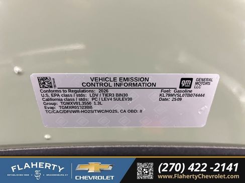 New 2026 Chevrolet TrailBlazer ACTIV w/ Driver Confidence Package image 17