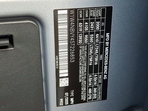 New 2025 Mercedes-Benz Sprinter 2500 image 17