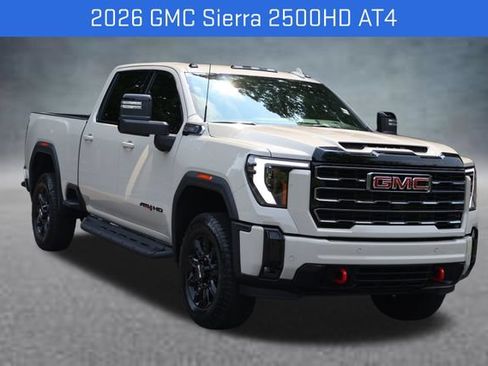 New 2026 GMC Sierra 2500 AT4 w/ LPO, Black Badging Package AWD/4WD image 1