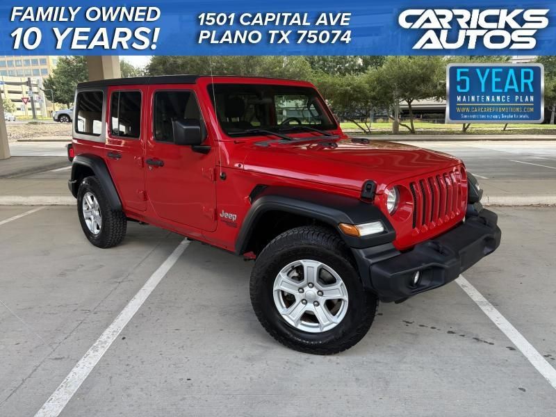 Used 2018 Jeep Wrangler Unlimited Sport S AWD/4WD image 1
