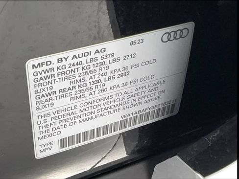 Used 2023 Audi Q5 2.0T Premium w/ Convenience Package AWD/4WD image 54