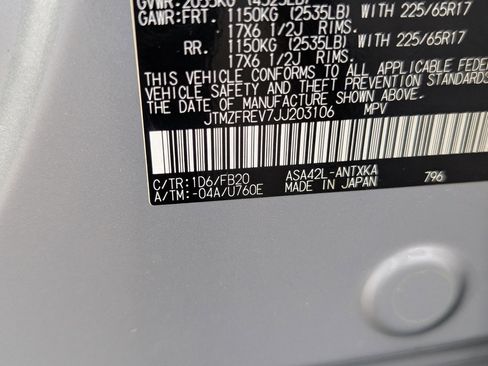 Used 2018 Toyota RAV4 LE w/ All Weather Liner Package image 22