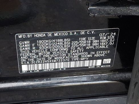 Used 2025 Honda HR-V Sport image 26