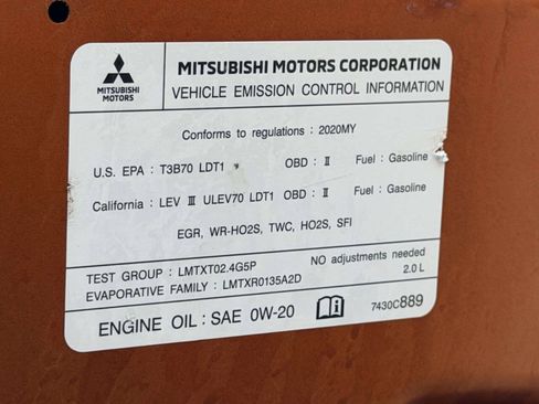 Used 2020 Mitsubishi Outlander Sport ES FWD image 14