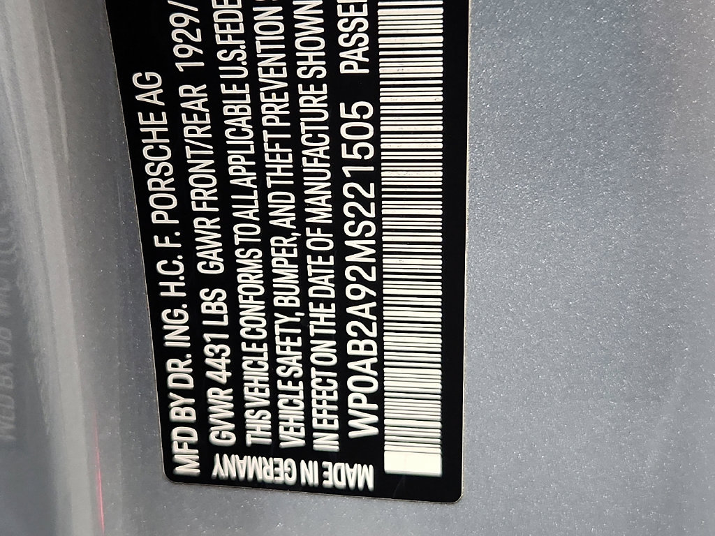 Certified 2021 Porsche 911 Carrera 4S AWD/4WD image 28
