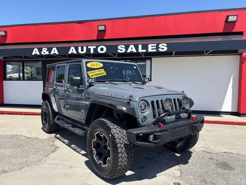 Used 2015 Jeep Wrangler Unlimited Rubicon AWD/4WD image 1