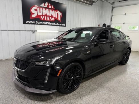 Used 2022 Cadillac CT5 V w/ LPO, ONYX Package AWD/4WD image 1