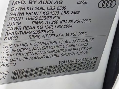 Certified 2025 Audi Q5 Premium w/ Convenience Package AWD/4WD image 45