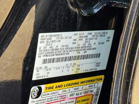 Used 2019 Ford Expedition Limited w/ Equipment Group 303A image 22