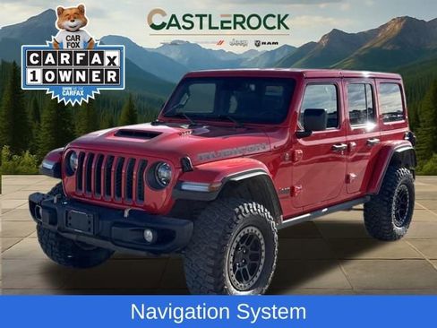 Certified 2022 Jeep Wrangler Unlimited Rubicon w/ Xtreme Recon 35" Tire Package image 1