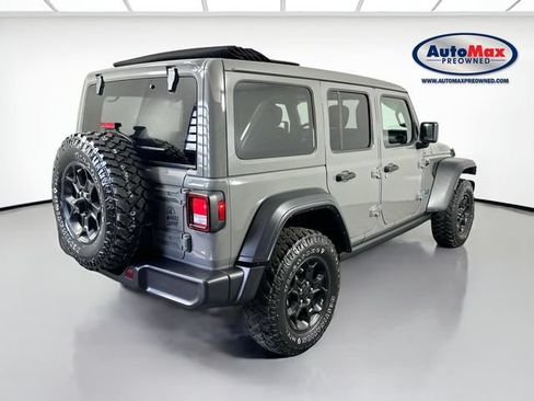 Used 2023 Jeep Wrangler Unlimited w/ Sun & Screen Package AWD/4WD image 2