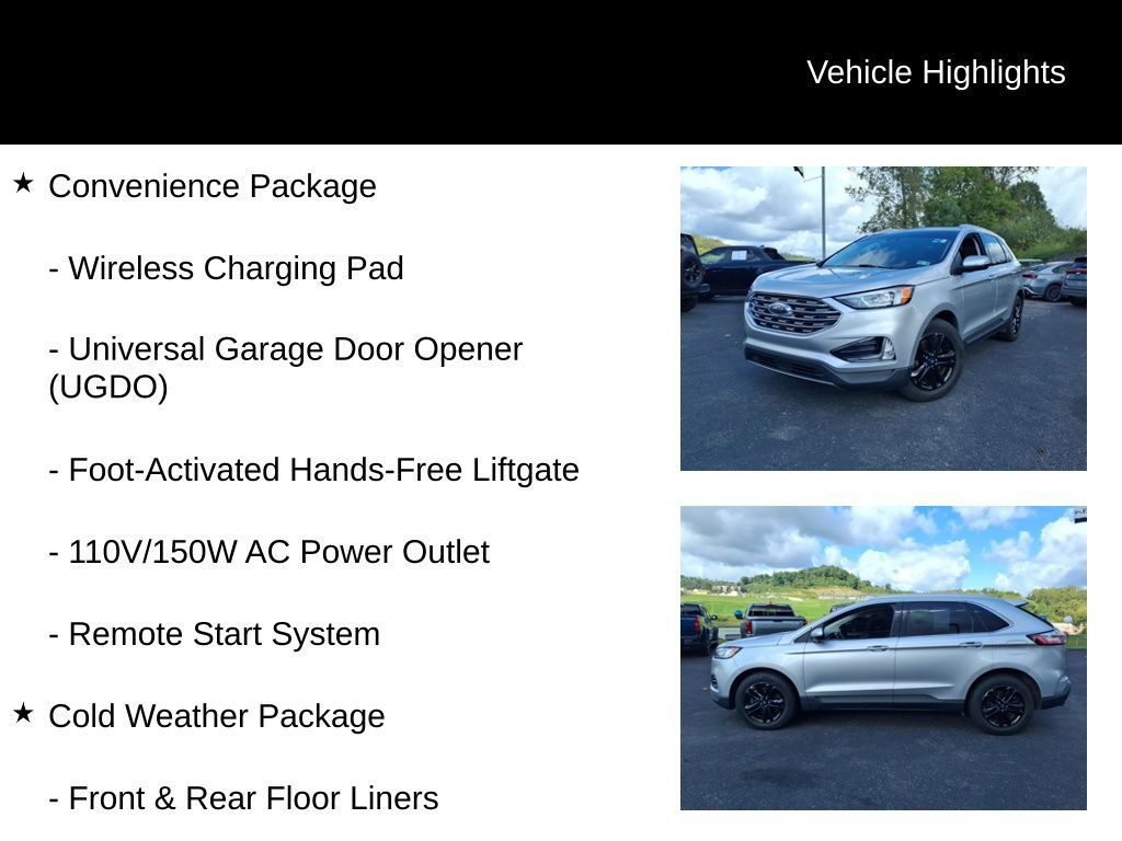 Used 2019 Ford Edge SEL w/ Equipment Group 201A AWD/4WD image 9