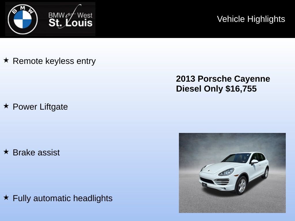 Used 2013 Porsche Cayenne Diesel AWD/4WD image 7