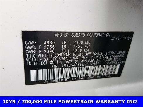 Used 2020 Subaru Legacy Premium image 20