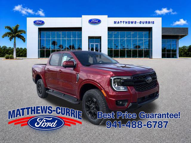 New 2026 Ford Ranger Lariat w/ Black Appearance Package RWD image 1