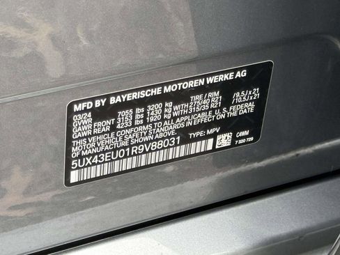 Used 2024 BMW X5 xDrive50e w/ M Sport Package AWD/4WD image 30