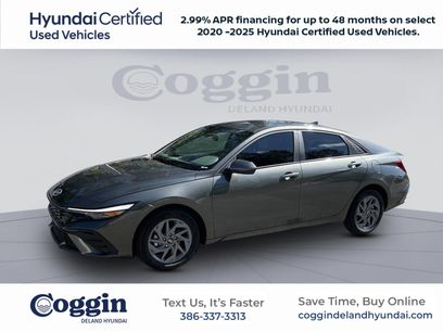 Certified 2025 Hyundai Elantra Blue