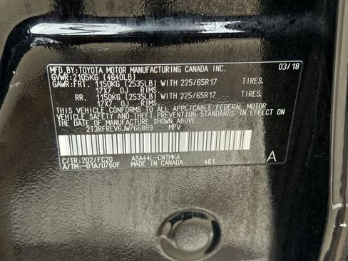 Used 2018 Toyota RAV4 XLE AWD/4WD image 34