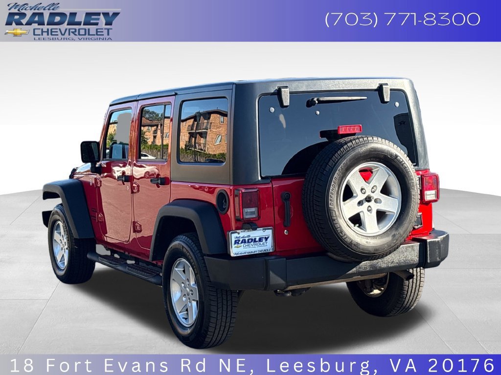 Used 2017 Jeep Wrangler Unlimited Sport w/ Quick Order Package 24S AWD/4WD image 3