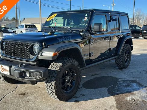 Used 2025 Jeep Wrangler Unlimited Sport S 4xe AWD/4WD image 3