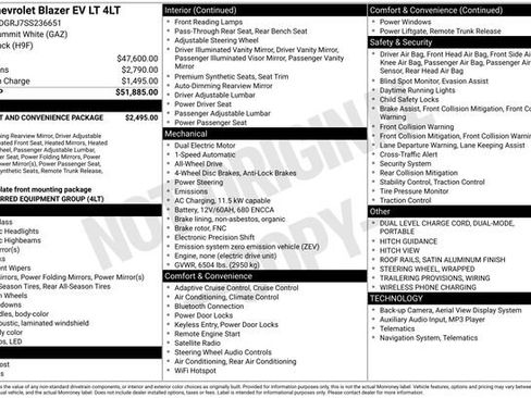 New 2025 Chevrolet Blazer EV LT AWD/4WD image 25