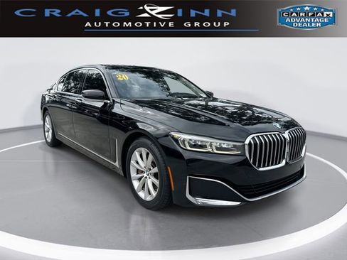 Used 2020 BMW 740i w/ Cold Weather Package RWD image 1